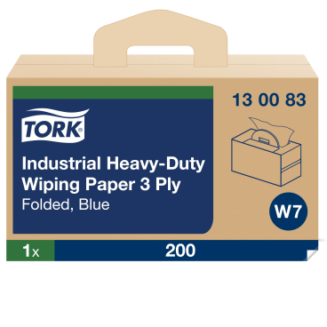 Tork Advanced Wischtuch 440, Handybox, blau, W7 1 Box = 200 Tücher - Bild-Darstellung des Produktes 1