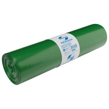 DEISS PREMIUM Abfallsack 120 Liter grün, 1770 g/ Rolle, Typ 100 1 Rolle = 25 Säcke - Bild-Darstellung des Produktes 1