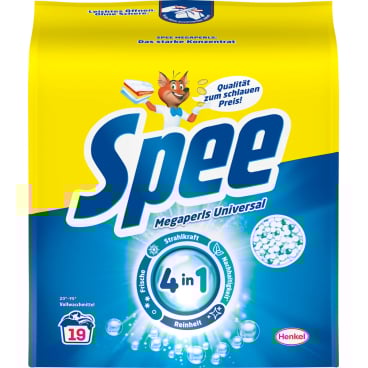 Spee Vollwaschmittel Megaperls mit Duft, 19 WL 1,140 kg - Packung - Bild-Darstellung des Produktes 1