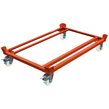 Schefer Palettenfahrgestell PFG Premium für Gitterboxen und Europaletten 1000kg Tragkraft ohne Verbindungsstange 1 Stück - Bild-Darstellung des Produktes 1