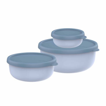 Mepal Lumina 2.0 Vorratsdosen-Set, 3-teilig Farbe: nordic blue - Bild-Darstellung des Produktes 1