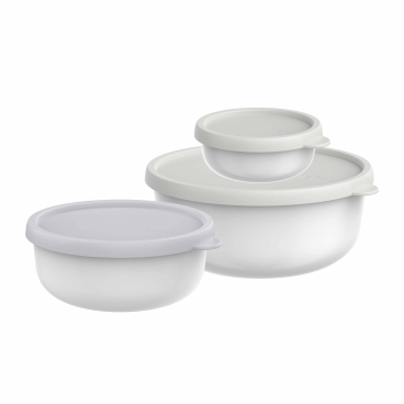 Mepal Lumina 2.0 Vorratsdosen-Set, 3-teilig Farbe: weiß - Bild-Darstellung des Produktes 1