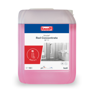 Buzil Drizzle® Red Concentrate SP 11 Sanitärreiniger, Konzentrat 10 Liter - Kanister - Bild-Darstellung des Produktes 1