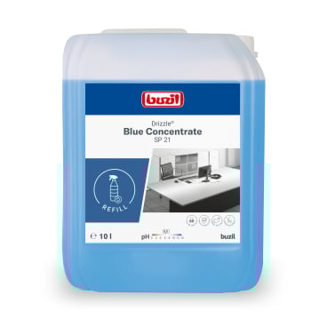 Buzil Drizzle® Blue Concentrate SP 21 Universalreiniger  10 Liter - Kanister - Bild-Darstellung des Produktes 1