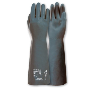 KCL Camapren® 726 Chemikalienschutzhandschuhe 1 Karton = 10 Paar, Größe 8 - Bild-Darstellung des Produktes 1