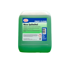 Weco GmbH WECO Handspülmittel, Für alle Spül- und Reinigungsvorgänge in Gastronomie, Industrie und Haushalt, 10 Liter - Kanister 31229