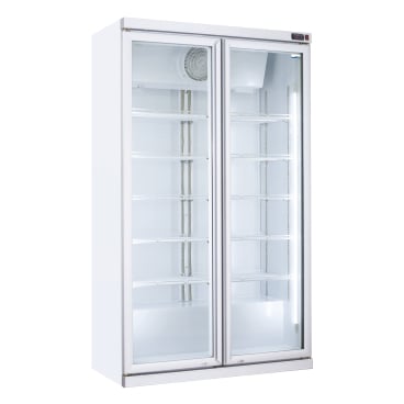 NORDCAP COOL-LINE Umluft-Gewerbekühlschrank KU 1050 C, 1050 Liter, weiß Aussenabmessungen: 1120 x 590 x 1978 mm - Bild-Darstellung des Produktes 1