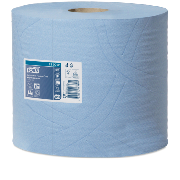 Tork Advanced Wischtuch 440, blau, W1/W2 1 Packung = 2 Rollen x 119 m = 700 Tücher - Bild-Darstellung des Produktes 1