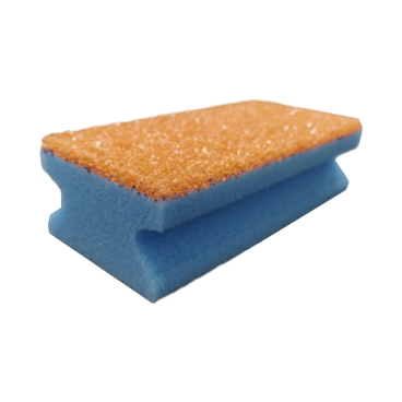 Arcora LONGLIFE SPONGE Reinigungsschwamm, langlebig 1 Stück, Farbe: blau-orange - Bild-Darstellung des Produktes 1