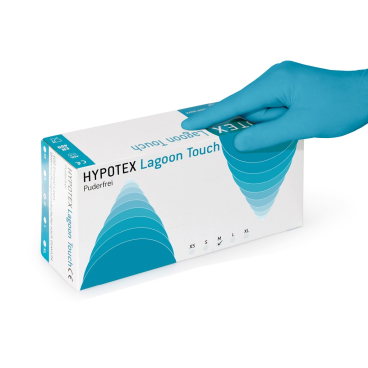 HYPOTEX Latex Handschuhe, Lagoon Touch 100 Stück, Größe: XS - Bild-Darstellung des Produktes 1
