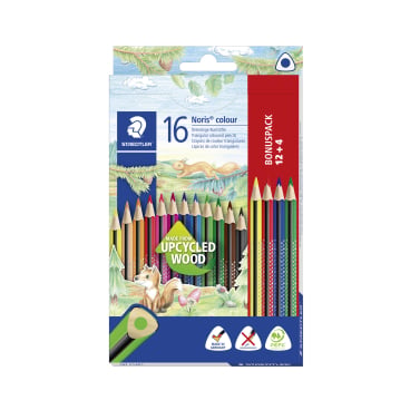 STAEDTLER Noris colour 187 Buntstift, 16 Farben 1 Packung = 16 Stifte - Bild-Darstellung des Produktes 1