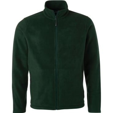 Hakro Fleecejacke JN782 – Unisex, 100% Polyester Fleece, 280 g/m², Anti-Pilling, dunkelgrün, XL Farbe: dark-green, Größe: XL - Bild-Darstellung des Produktes 1