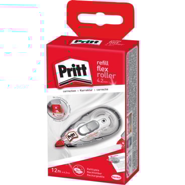 Pritt Korrekturroller Refill Flex 1 Roller, 12 m x 4,2 mm - Bild-Darstellung des Produktes 1