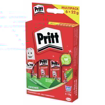 Pritt Klebestifte Multipack 1 Packung = 6 x 22 g - Bild-Darstellung des Produktes 1