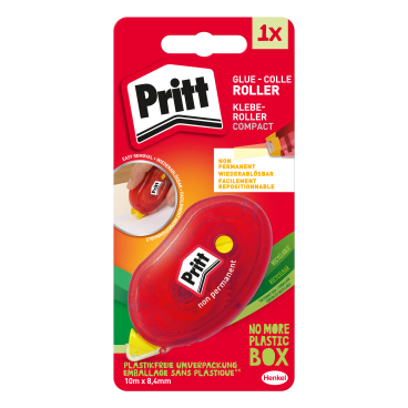 Pritt Kleberoller Compact non permanent 1 Roller, 10 m x 8,4 mm - Bild-Darstellung des Produktes 1