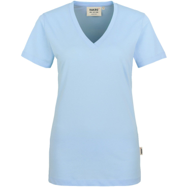 HAKRO Damen T-Shirt Classic V-Ausschnitt - 100% Baumwolle, 160 g/m², Regular-Fit 3XL - Bild-Darstellung des Produktes 1