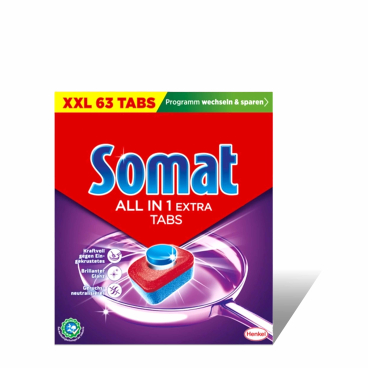 Somat All in 1 Extra Spülmaschinentabs 1 Packung = 63 Tabs - Bild-Darstellung des Produktes 1