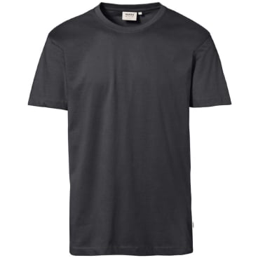 Hakro T-Shirt Classic 292 – Unisex, 100% Baumwolle, 160 g/m², Grau, XXL Farbe: karbongrau, Größe: XXL - Bild-Darstellung des Produktes 1