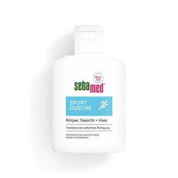 sebamed® Sportdusche Duschgel, 3in1 400 ml - Flasche - Bild-Darstellung des Produktes 1