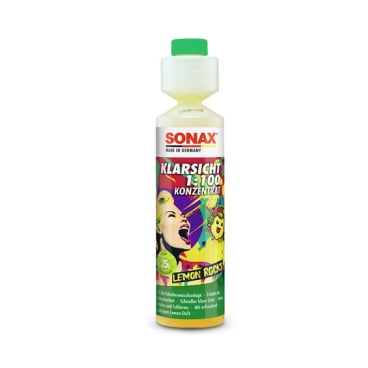 SONAX Klarsicht 1:100, Hochkonzentrat, Scheibenwischwasserzusatz 250 ml - Flasche - Bild-Darstellung des Produktes 1