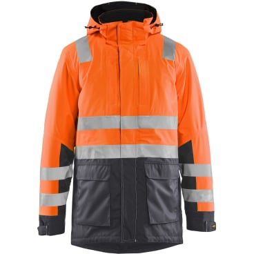 Blakläder Warnschutz-Winterparka 4495 – Hi-Vis, wasserdicht, EN ISO 20471 Kl. 3 Größe 4XL - Bild-Darstellung des Produktes 1