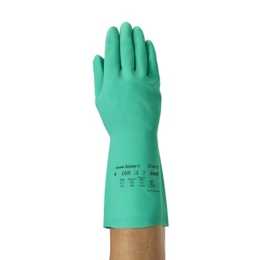 Ansell AlphaTec® Solvex® 37-675 Handschuh, PSA Kategorie 3, grün 1 Paar, Größe 8 - Bild-Darstellung des Produktes 1