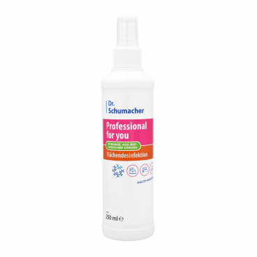 Dr. Schumacher Professional for you Flächendesinfektionsmittel  250 ml - Sprühflasche - Bild-Darstellung des Produktes 1