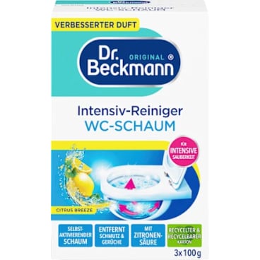 Dr. Beckmann Intensiv-Reiniger WC-Schaum 1 Packung = 3 x 100 g - Bild-Darstellung des Produktes 1