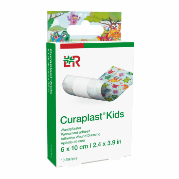 Curaplast® Kids Wundpflaster, zuschneidbar 1 Packung = 10 Stück, Maße: 10 x 6 cm - Bild-Darstellung des Produktes 1