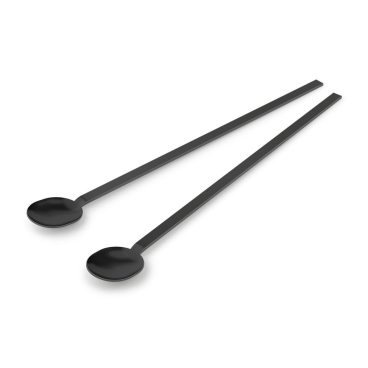 ZACK MENOA Barlöffel, matt schwarz (PVD), 18/10 Edelstahl, 25,8 cm schwarz - Bild-Darstellung des Produktes 1