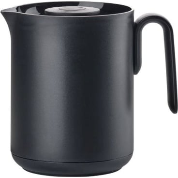 ZONE Denmark Singles Thermoskanne, 600 ml, schwarz — PP/Glas, Ø 13,2 cm, H 17 cm black - Bild-Darstellung des Produktes 1