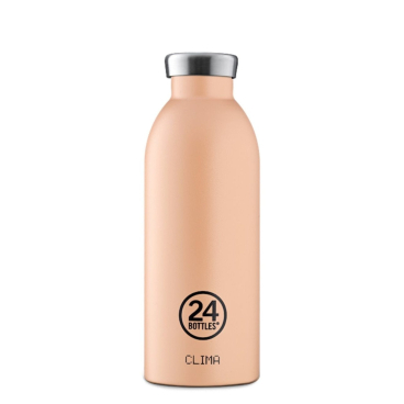 24 Bottles Clima Bottle Earth Isolier-Trinkflasche 500 ml, natural/beige, 100% Edelstahl – 12 h warm, 24 h kalt Desert Sand (natur/beige) - Bild-Darstellung des Produktes 1
