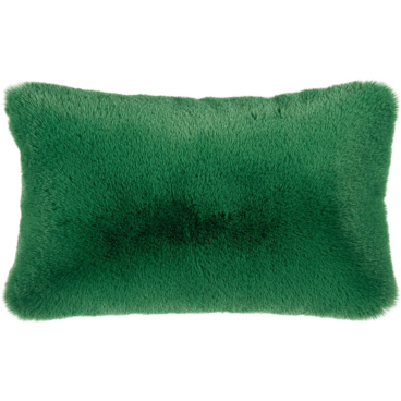 pad EVITA Kissenhülle in Kunstfell-Optik, 35 x 60 cm, Grün, mit Qualitätsreißverschluss 35x60 cm - Bild-Darstellung des Produktes 1