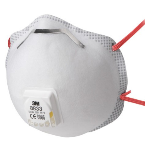 3M Atemschutzmaske 8833, FFP3