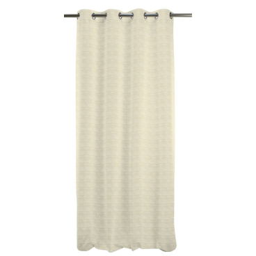 APELT Easy Elegance Avalon Ösen-Vorhang, 135 x 245 cm, Seidenoptik, Natural/Beige, 100% Polyester 135x245 cm - Bild-Darstellung des Produktes 1