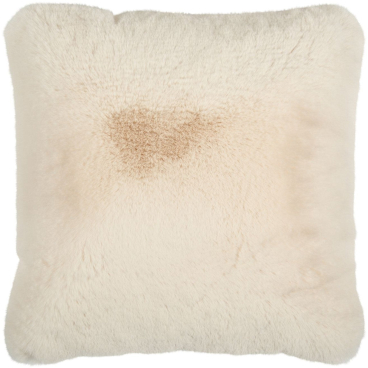 pad EVITA Kissenhülle in Kunstfell-Optik, 45 x 45 cm, Weiß, 100% Polyester, mit Qualitätsreißverschluss 45x45 cm - Bild-Darstellung des Produktes 1