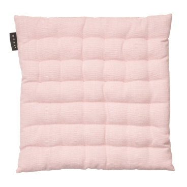 Linum Pepper Sitzkissen 36 x 38 cm, 3 cm Dicke, Baumwolle, rosa, 36er Steppung staub rosa D70 - Bild-Darstellung des Produktes 1