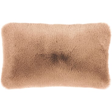 pad EVITA Kissenhülle Kunstfell-Optik, 35 x 60 cm, natur/beige, mit Reißverschluss 35 x 60 cm, natur/beige - Bild-Darstellung des Produktes 1