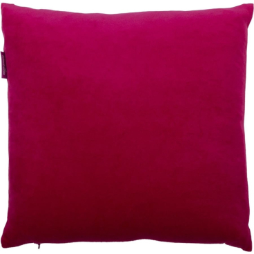 farbenfreunde Nicky Kissenhülle quadratisch, preiselbeere – 80% Baumwolle/20% Polyester, Öko‑Tex preiselbeer - Bild-Darstellung des Produktes 1