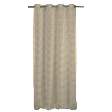 APELT Easy Elegance Avalon Ösen-Vorhang 135 x 245 cm, 100% Polyester, natural/beige 135x245 cm - Bild-Darstellung des Produktes 1