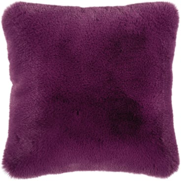 pad EVITA Kissenhülle in Kunstfell-Optik, 45 x 45 cm, lila, 100% Polyester 45x45 cm - Bild-Darstellung des Produktes 1