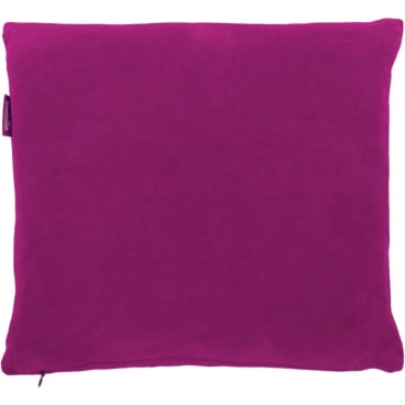 farbenfreunde Nicky-Kissenhülle quadratisch 40x40 cm, 80% Baumwolle/20% Polyester, Öko-Tex, violett 40x40 cm - Bild-Darstellung des Produktes 1