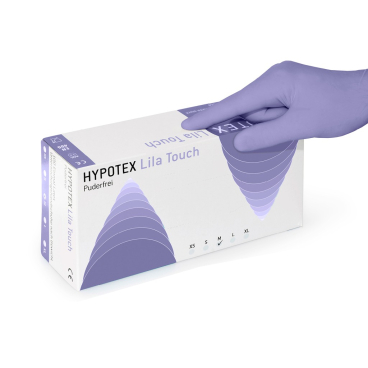 HYPOTEX Latex Handschuhe, Lila Touch 10 x 100 Stück, Größe: S - Bild-Darstellung des Produktes 1
