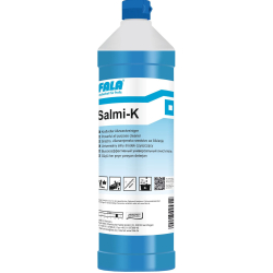 FALA-Werk Chemische Fabrik GmbH FALA Salmi und FALA Salmi K Allzweckreiniger, Allzweckreiniger für wasserfeste Oberflächen, 1 Liter - Flasche Salmi - K 2579