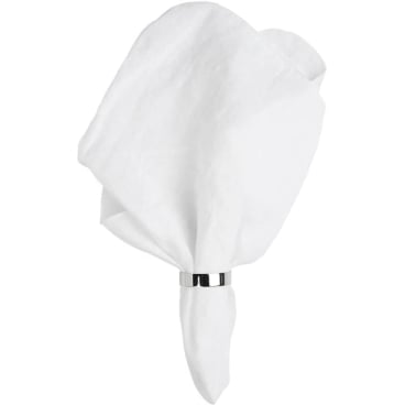 Broste Copenhagen Gracie Serviette, 100% Leinen, Weiß pure white - Bild-Darstellung des Produktes 1