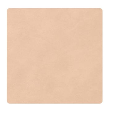 Lind DNA Square Nupo Glasuntersetzer — recyceltes Leder und Naturkautschuk, Sand sand - Bild-Darstellung des Produktes 1