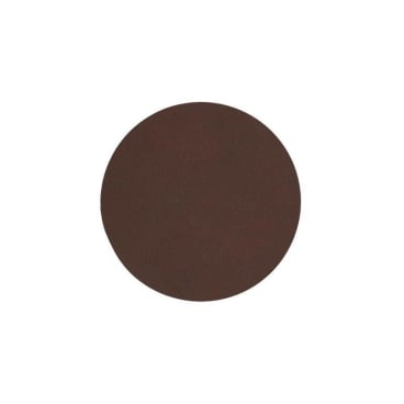 Lind DNA Circle Nupo Glasuntersetzer Ø 10 cm, Braun — 80% recyceltes Leder, 20% Naturkautschuk Ø 10 cm - Bild-Darstellung des Produktes 1