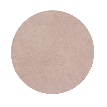 Lind DNA Circle Nupo Glasuntersetzer Ø 10 cm – recyceltes Leder & Naturkautschuk, grau Ø 10 cm - Bild-Darstellung des Produktes 1