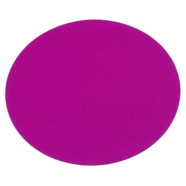 Hey-SIGN Runduntersetzer aus Naturfilz – 100% reine Schurwolle, 5 mm, rosa/lila pink - Bild-Darstellung des Produktes 1