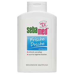sebamed® Frische Dusche Duschgel, mit Allantoin, Mit spezieller Wirkstoffkombination besonders hautverträglich, 400 ml - Flasche 304101